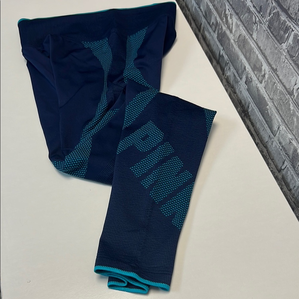 PINK Victoria's Secret Navy Blue‎ leggings